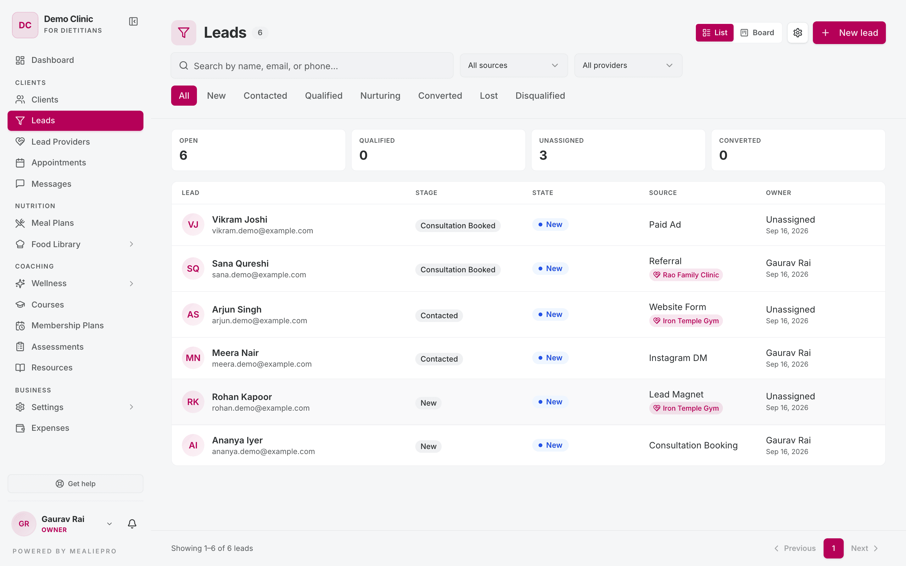 Leads